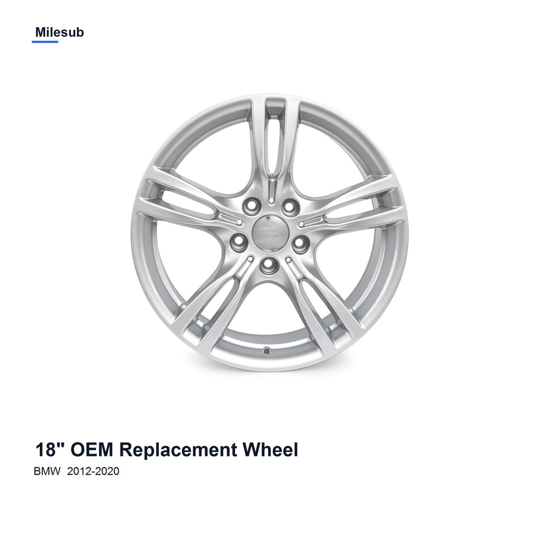 Milesub 18" OEM Style Replacement Wheel for BMW 3 Series 2012-2020 - Hero Product