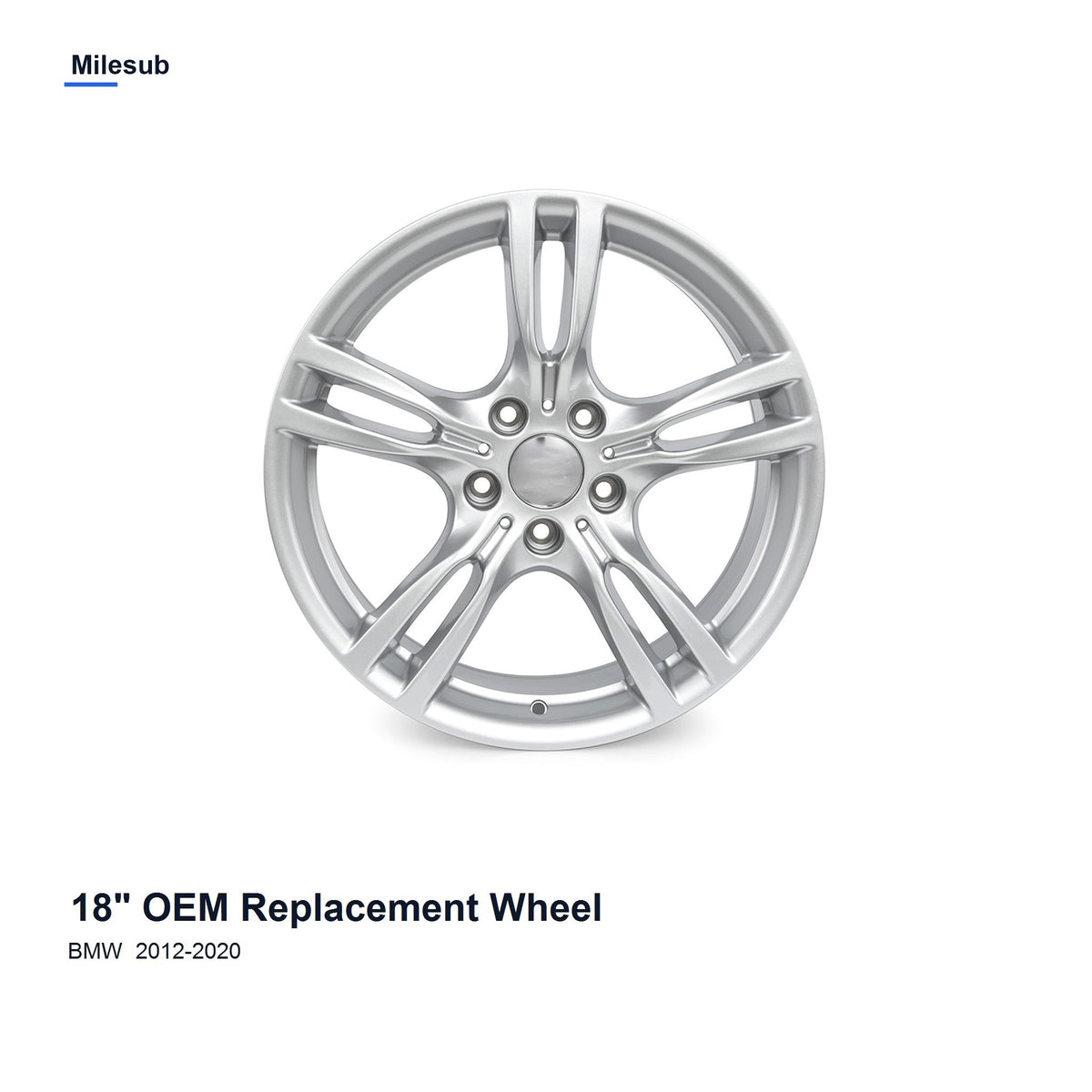 18" OEM Style Replacement Wheel for BMW 3系列 2012-2020