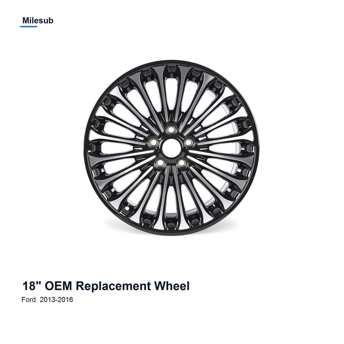 Milesub 18" OEM Style Replacement Wheel for Ford Fusion 2013-2016 - Hero Product