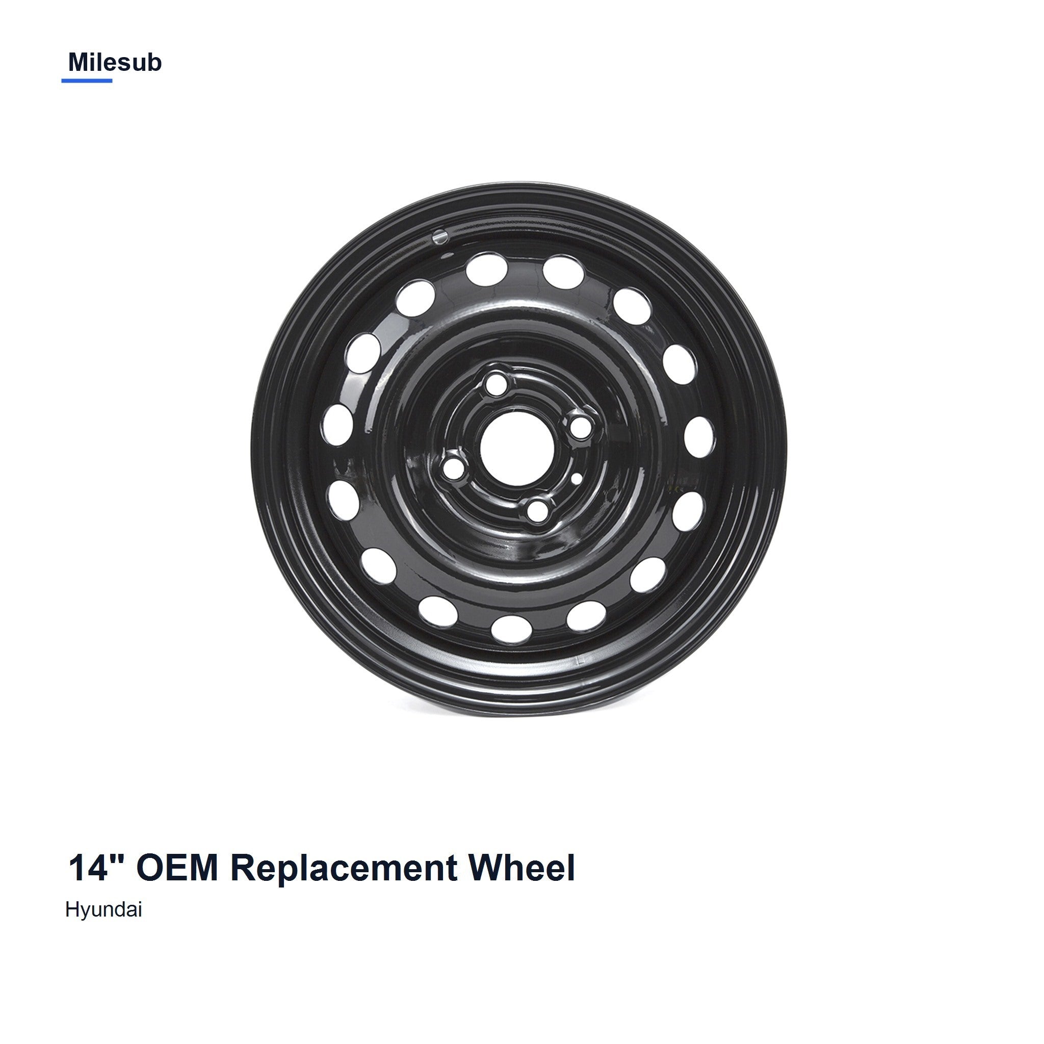 Milesub 14" OEM Style Replacement Wheel for Hyundai - Hero Product