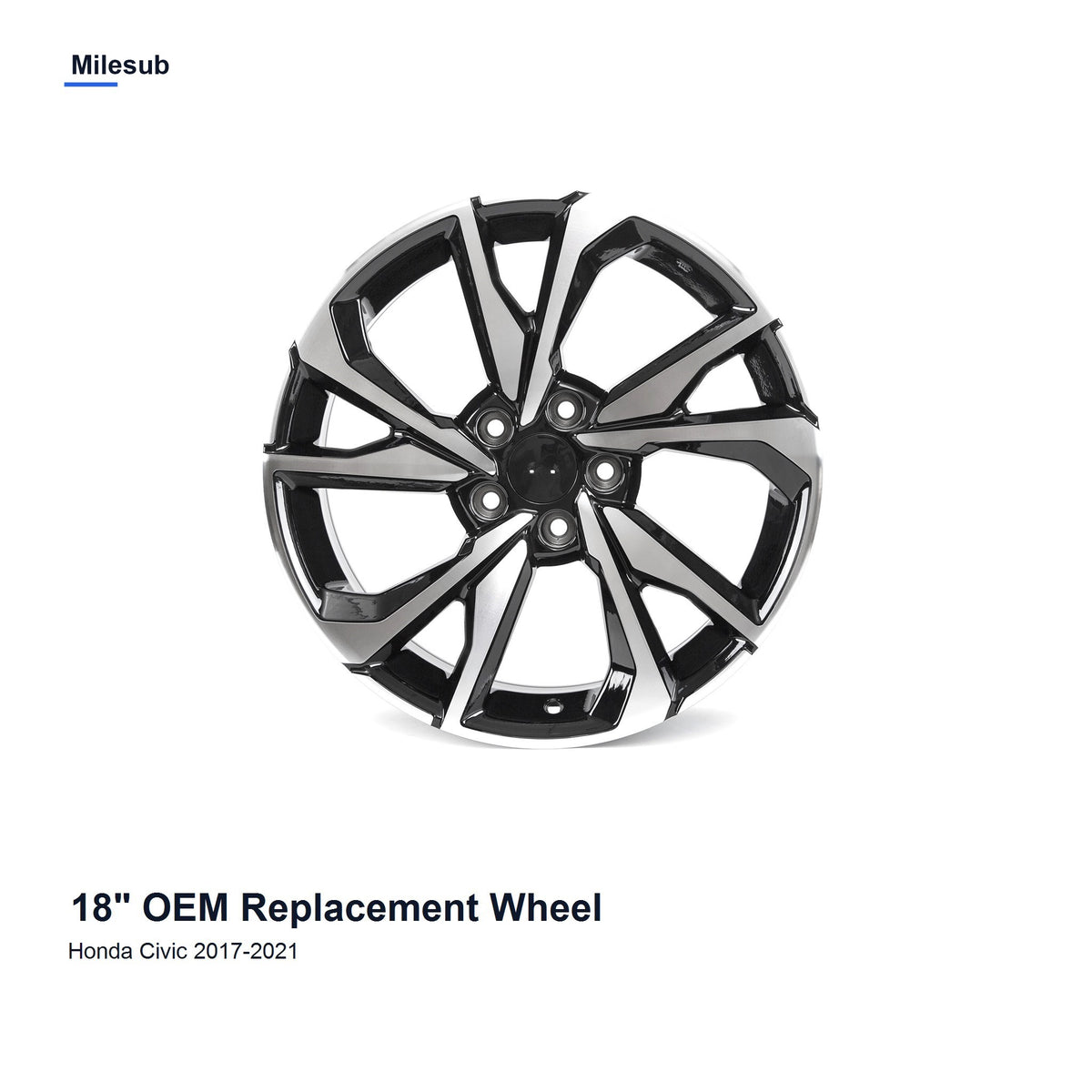 18" OEM Style Replacement Wheel for Honda Civic 2017-2021