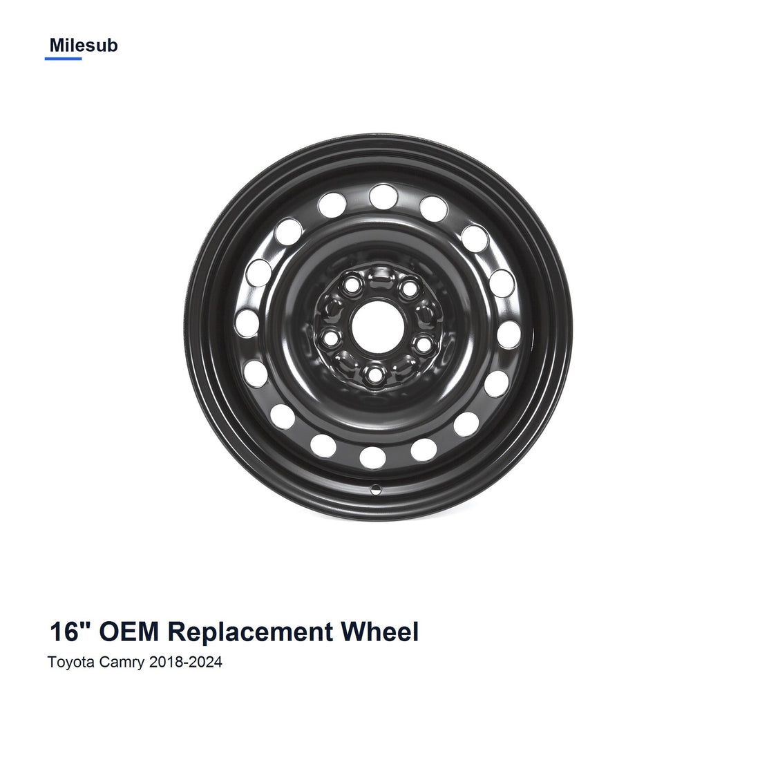 Milesub 16" OEM Style Replacement Wheel for Toyota Camry 2018-2024 - Hero Product