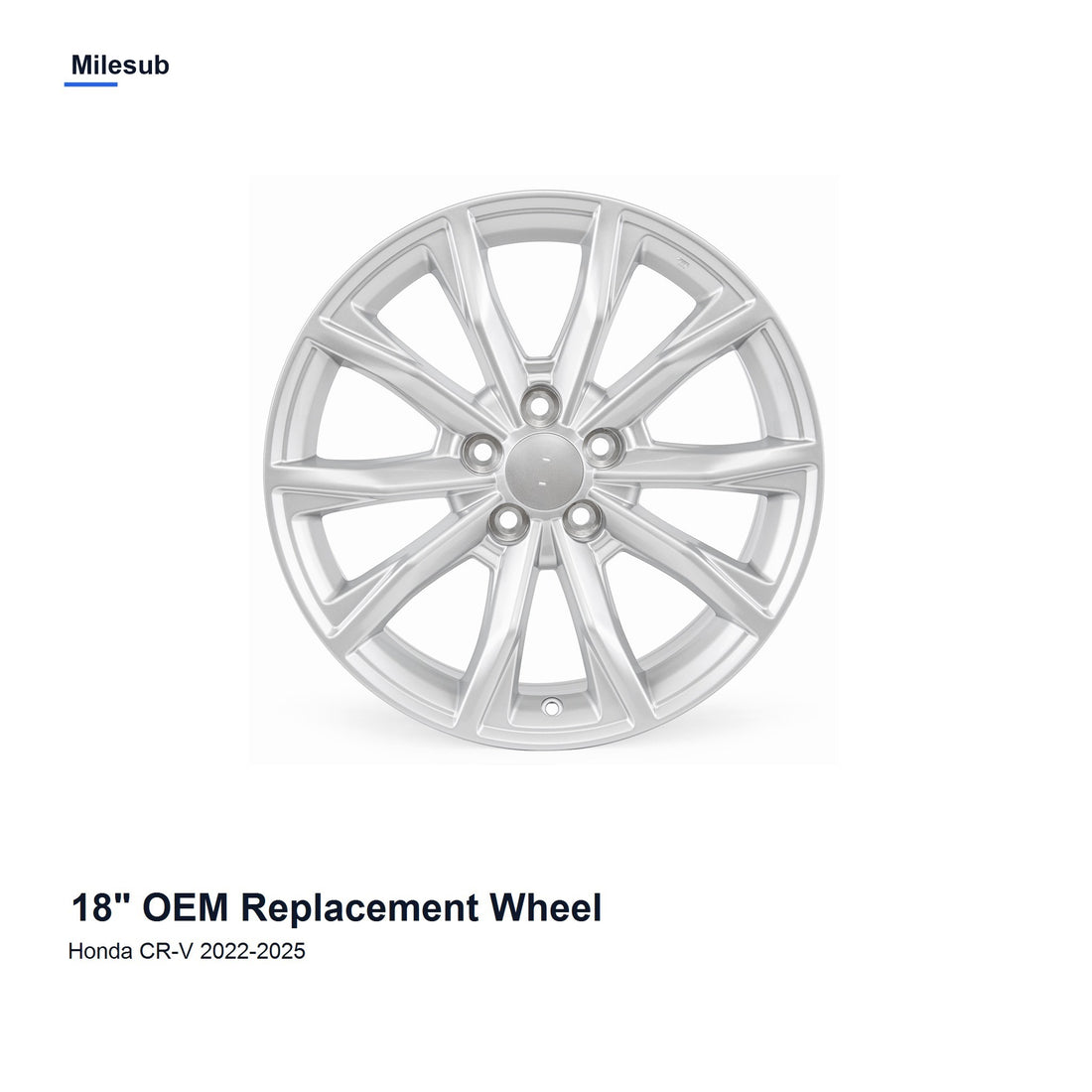 Milesub 18" OEM Style Replacement Wheel for Honda CR-V 2022-2025 - Hero Product