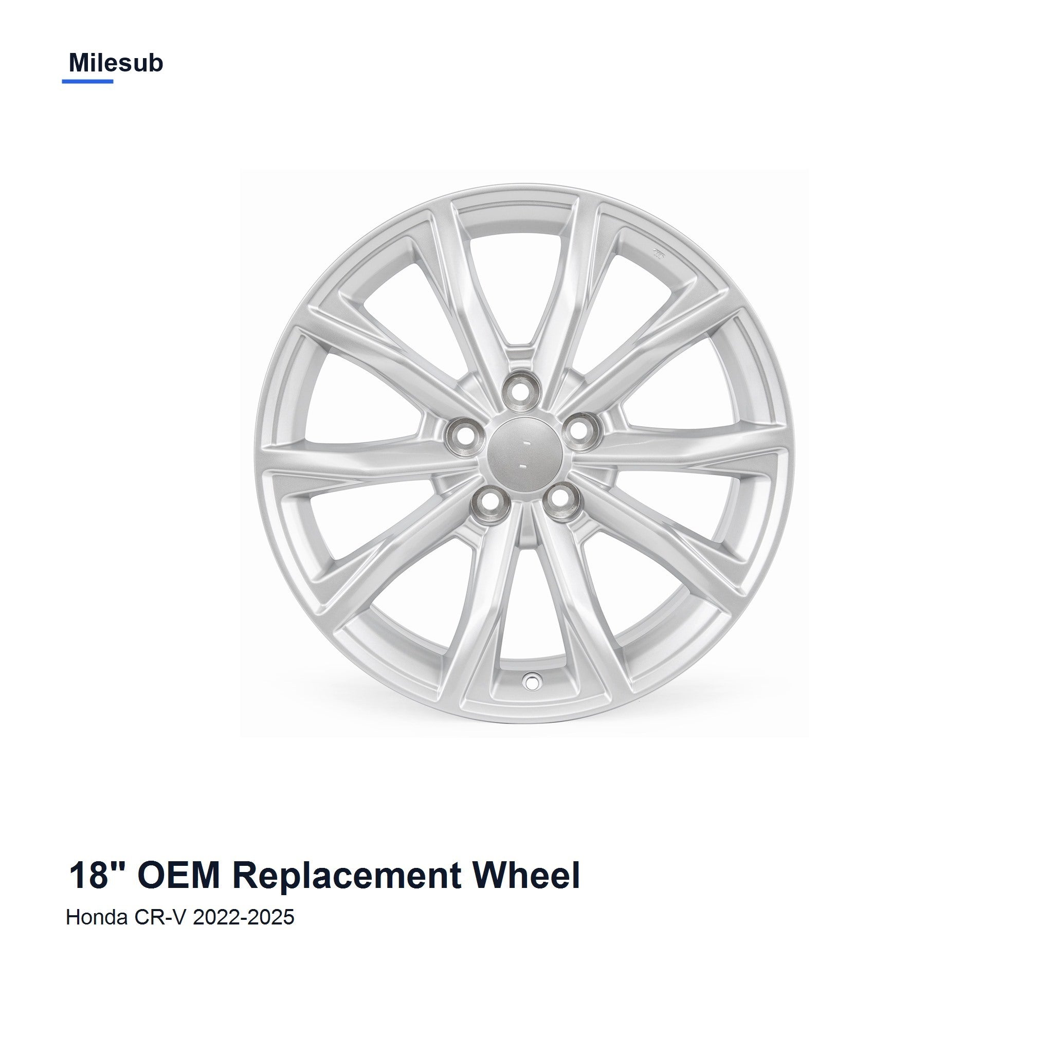 Milesub 18" OEM Style Replacement Wheel for Honda CR-V 2022-2025 - Hero Product