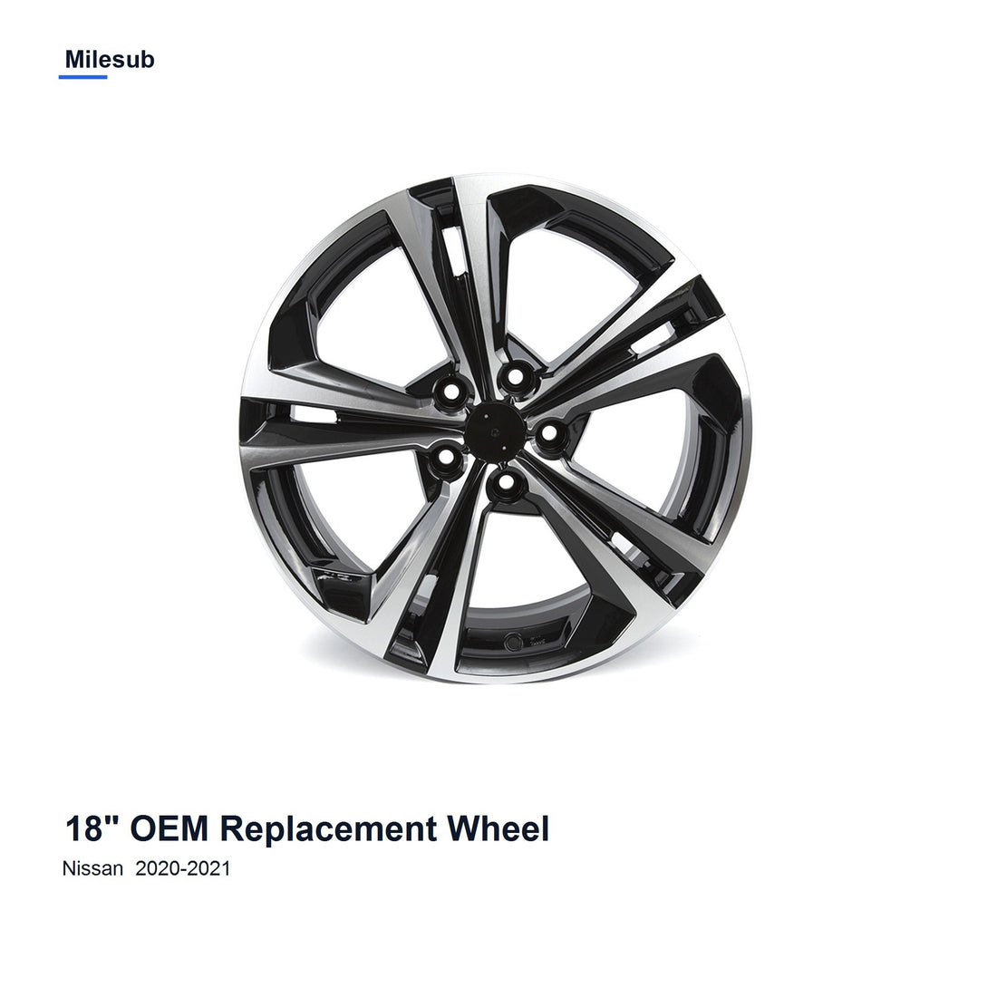 Milesub 18" OEM Style Replacement Wheel for Nissan Sentra SR 2020-2021 - Hero Product