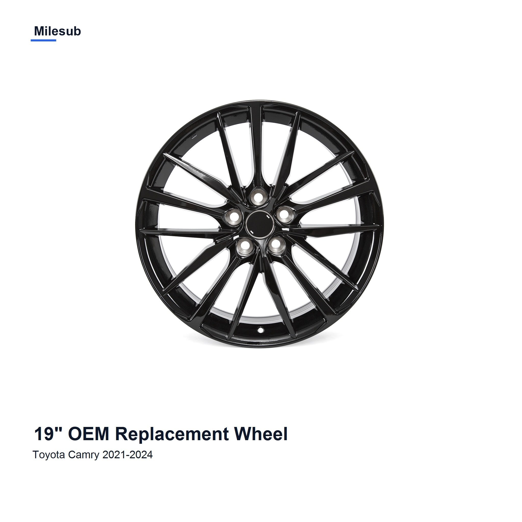 Milesub 19" OEM Style Replacement Wheel for Toyota Camry 2021-2024 - Hero Product