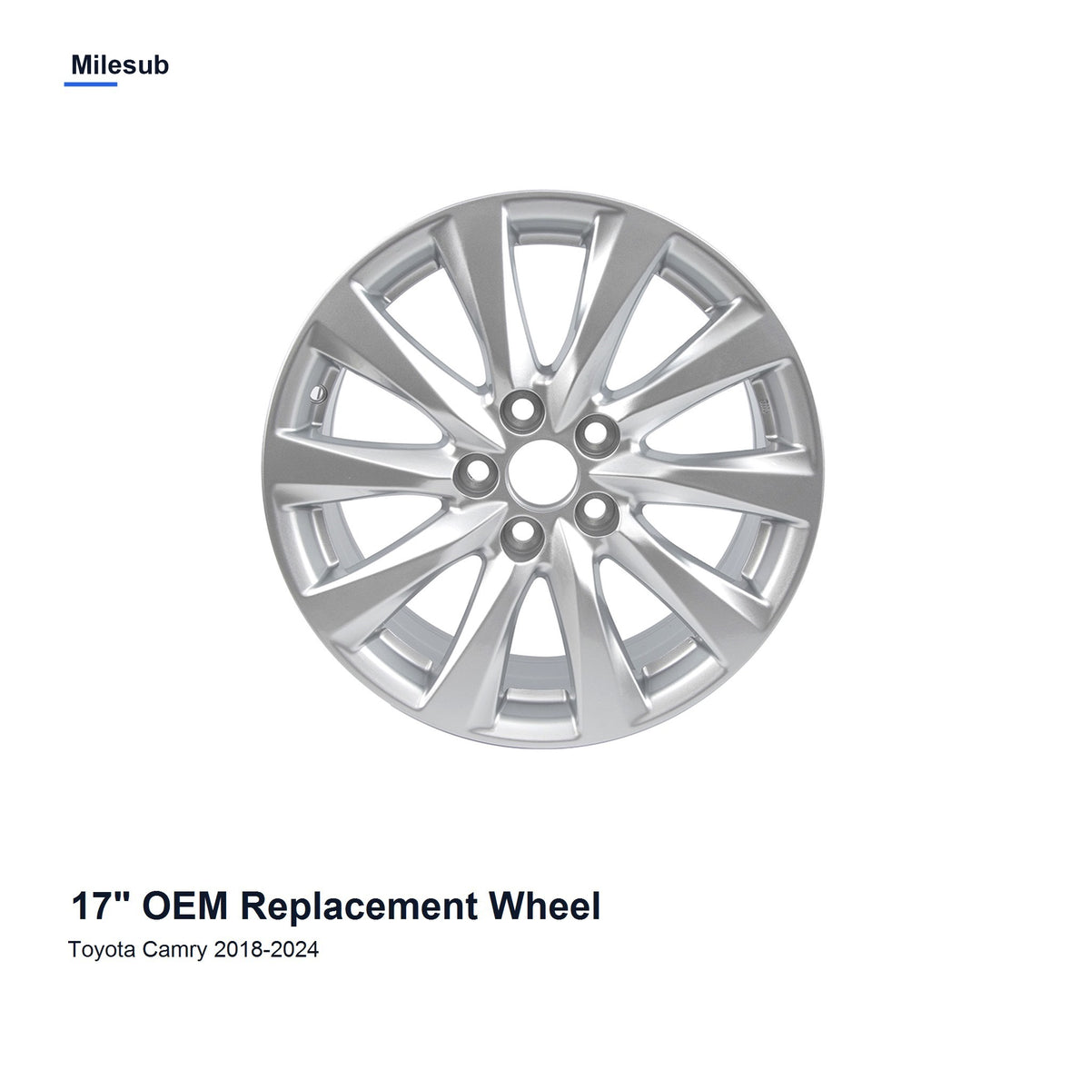 17" OEM Style Replacement Wheel for Toyota Camry 2018-2024