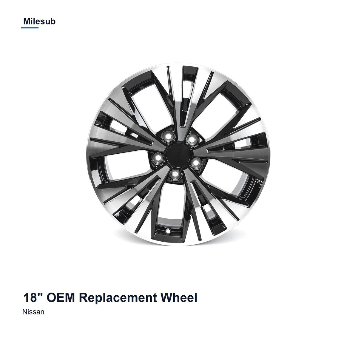 18" OEM Style Replacement Wheel for Nissan Rouge 2021 -