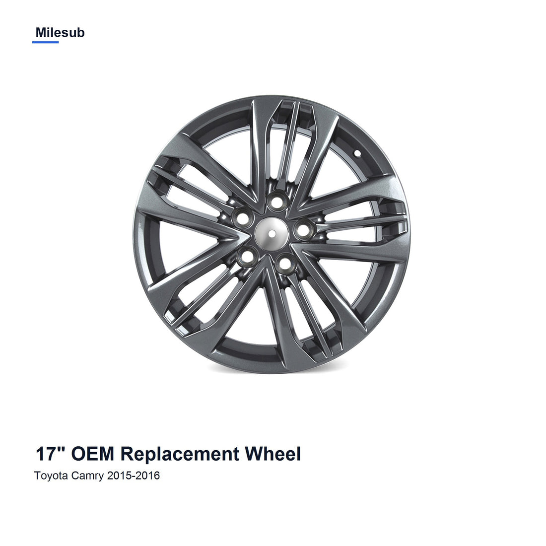 Milesub 17" OEM Style Replacement Wheel for Toyota Camry 2015-2016 - Hero Product