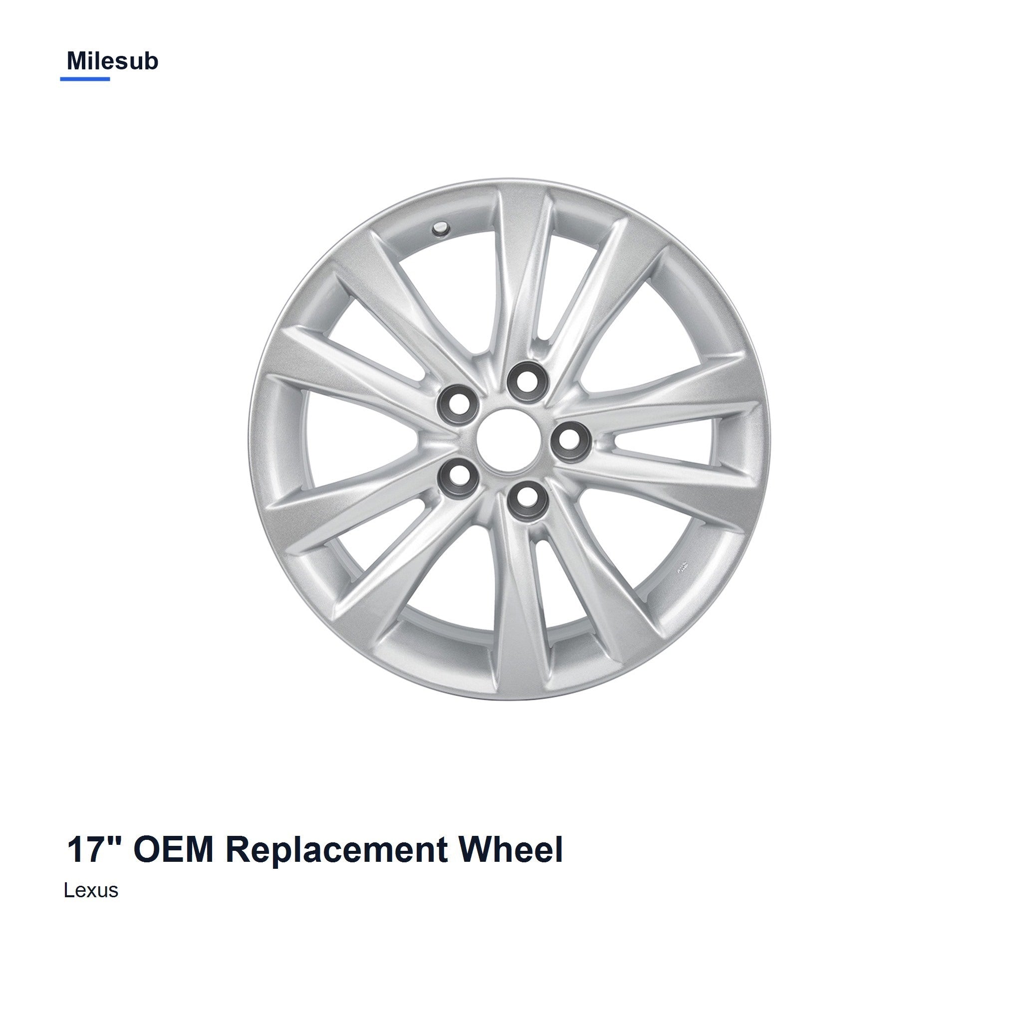 Milesub 17" OEM Style Replacement Wheel for Lexus 2006-2008 - Hero Product