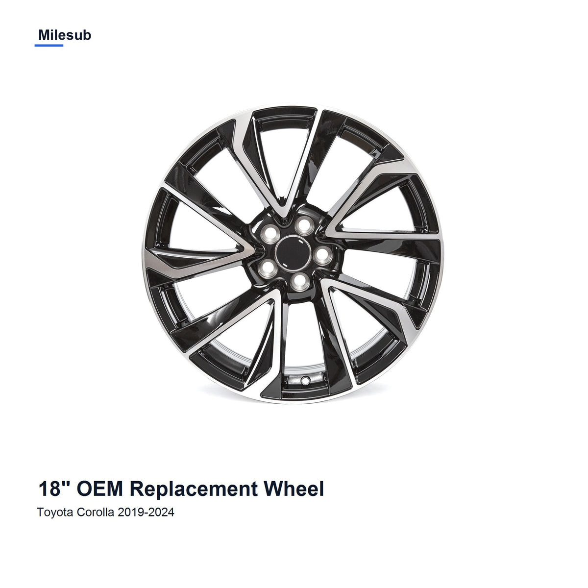 18" OEM Style Replacement Wheel for Toyota Corolla 2019-2024
