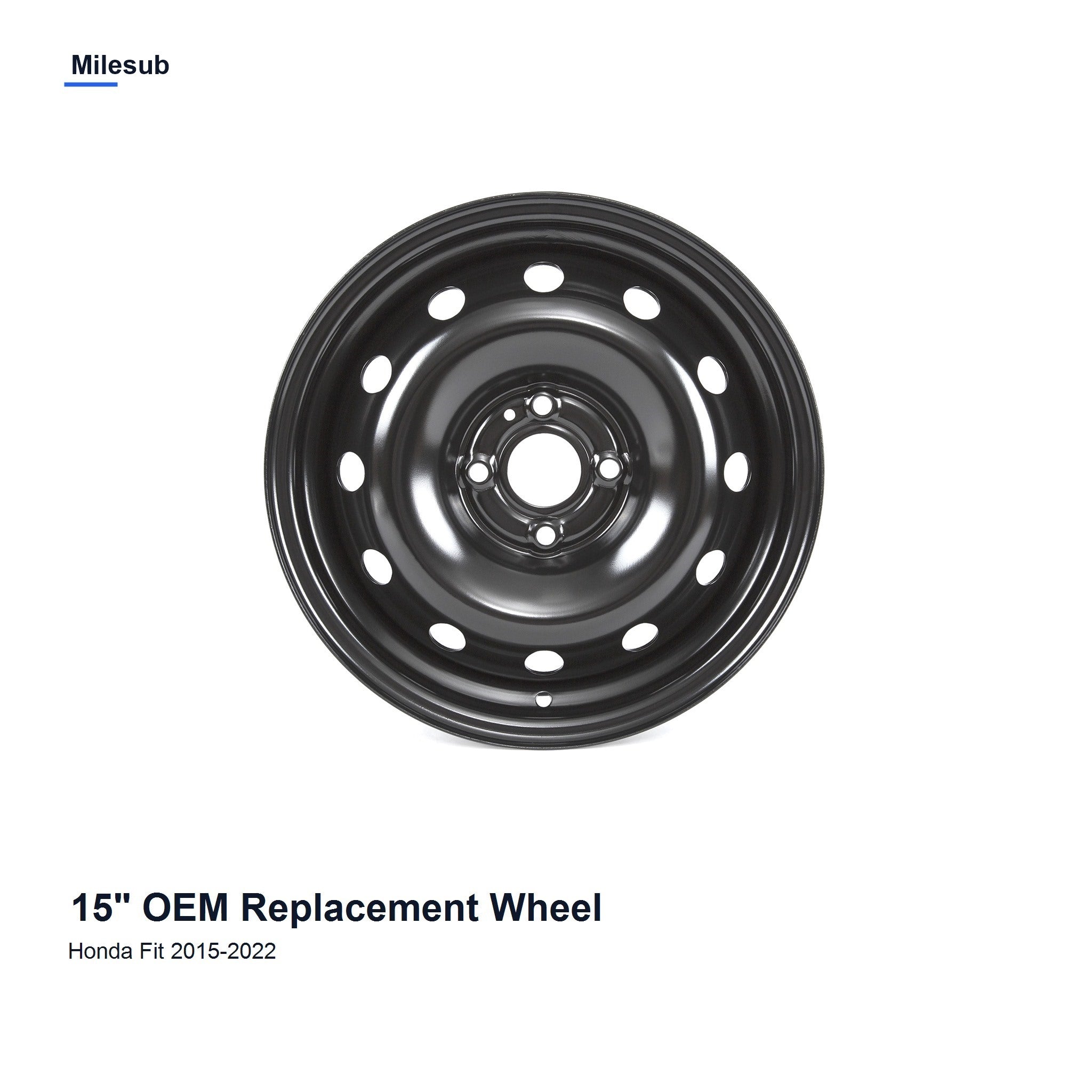 Milesub 15" OEM Style Replacement Wheel for Honda Fit 2015-2022 - Hero Product