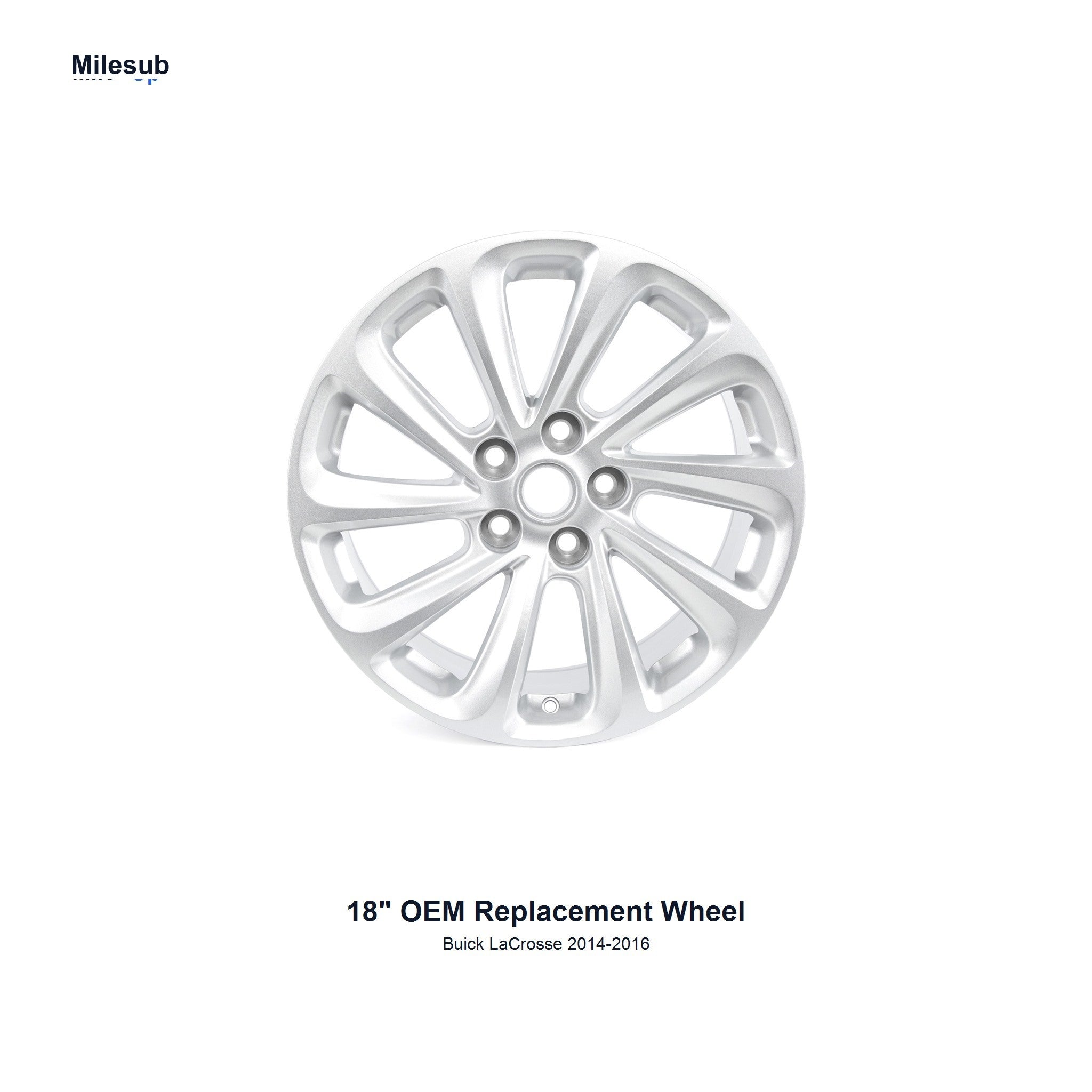 Milesub 18" OEM Style Replacement Wheel for 2014-2016 - Hero Product