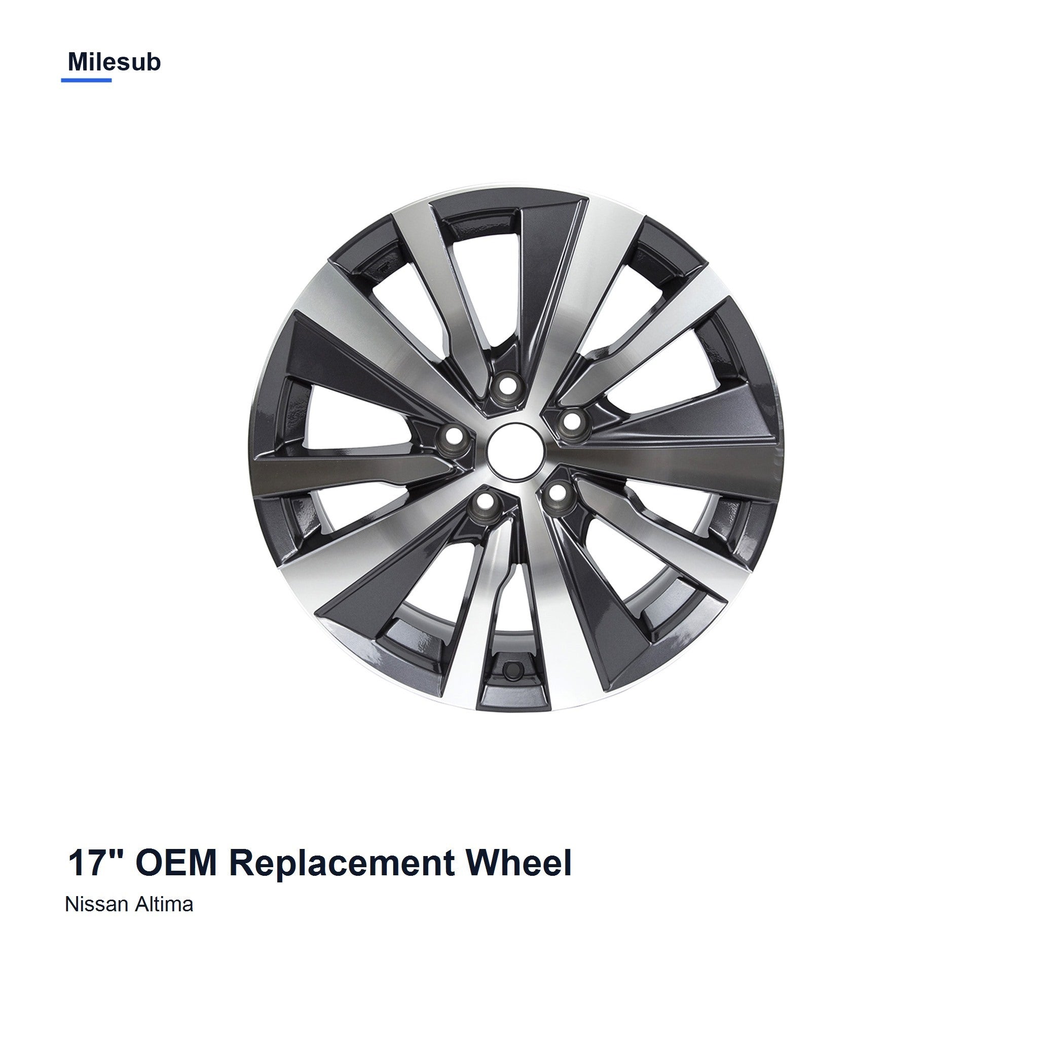 Milesub 17" OEM Style Replacement Wheel for Nissan Altima 2016-2018 - Hero Product