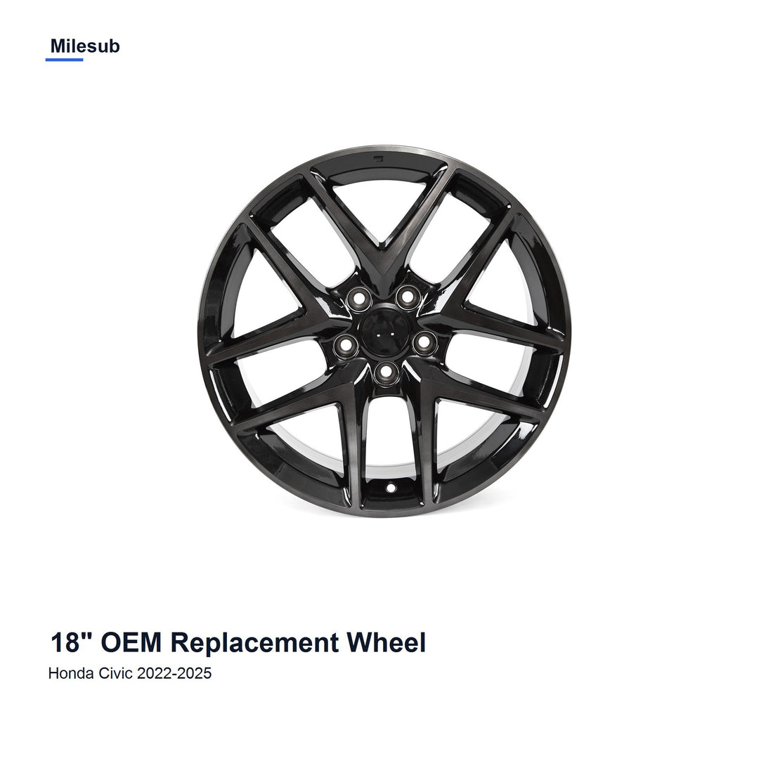 Milesub 18" OEM Style Replacement Wheel for Honda Civic 2022-2025 - Hero Product