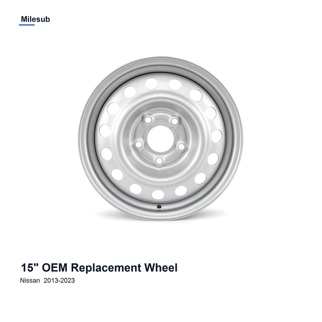 Milesub 15" OEM Style Replacement Wheel for Nissan NV200 2013-2023 - Hero Product