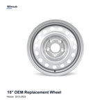 Milesub 15" OEM Style Replacement Wheel for Nissan NV200 2013-2023 - Hero Product