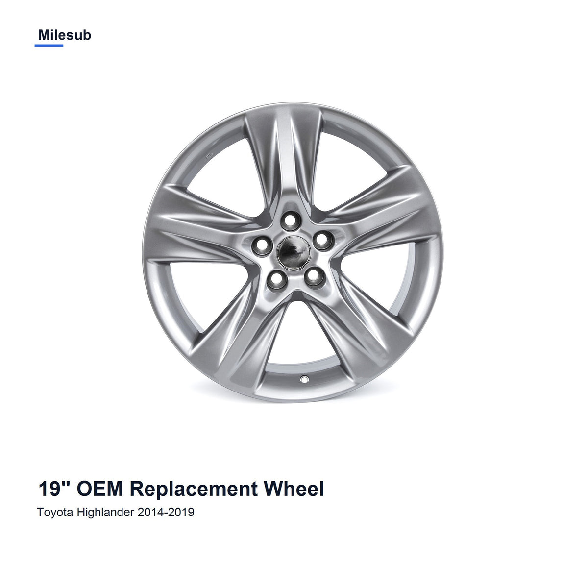 19" OEM Style Replacement Wheel for Toyota Highlander 2014-2019