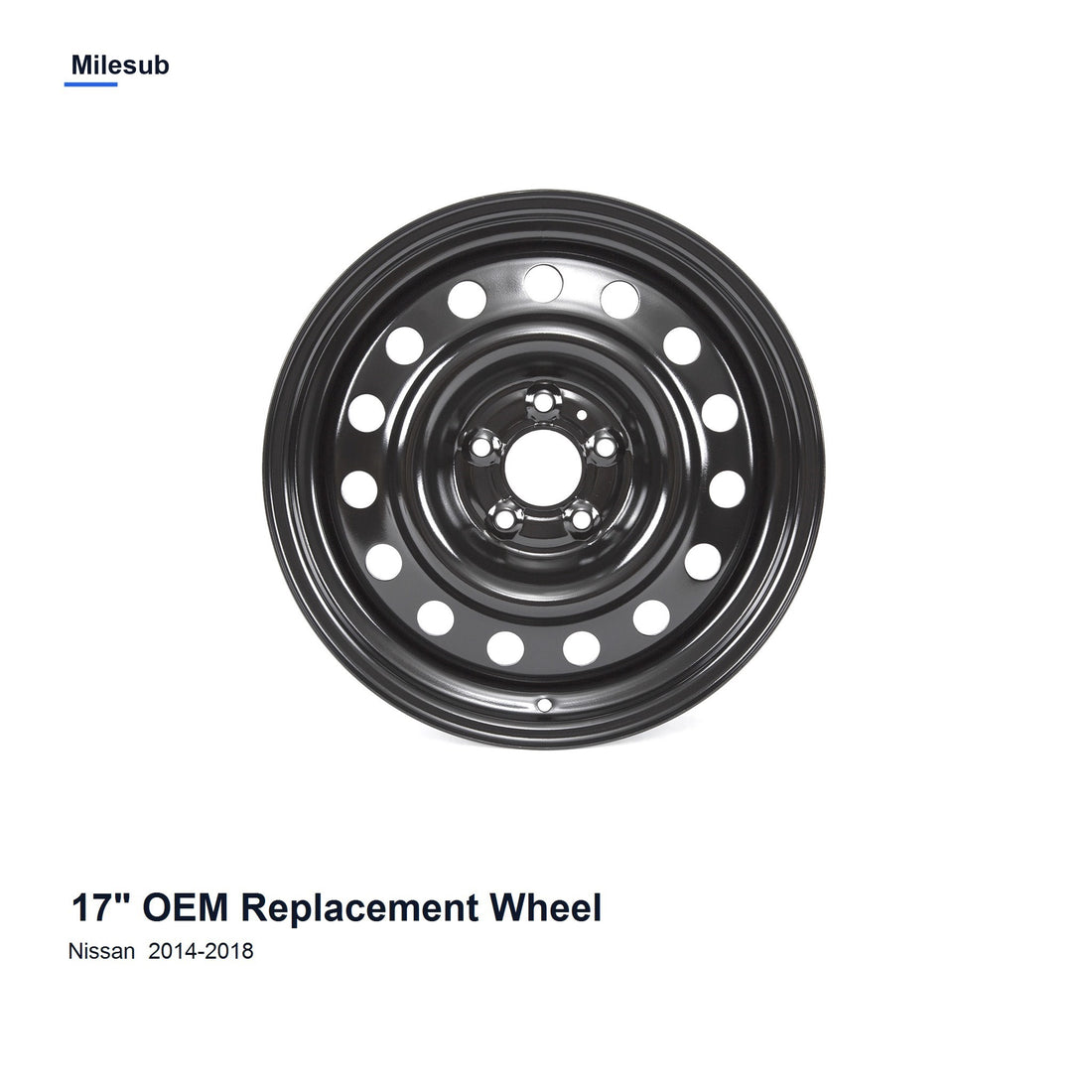 Milesub 17" OEM Style Replacement Wheel for Nissan Rogue 2014-2018 - Hero Product
