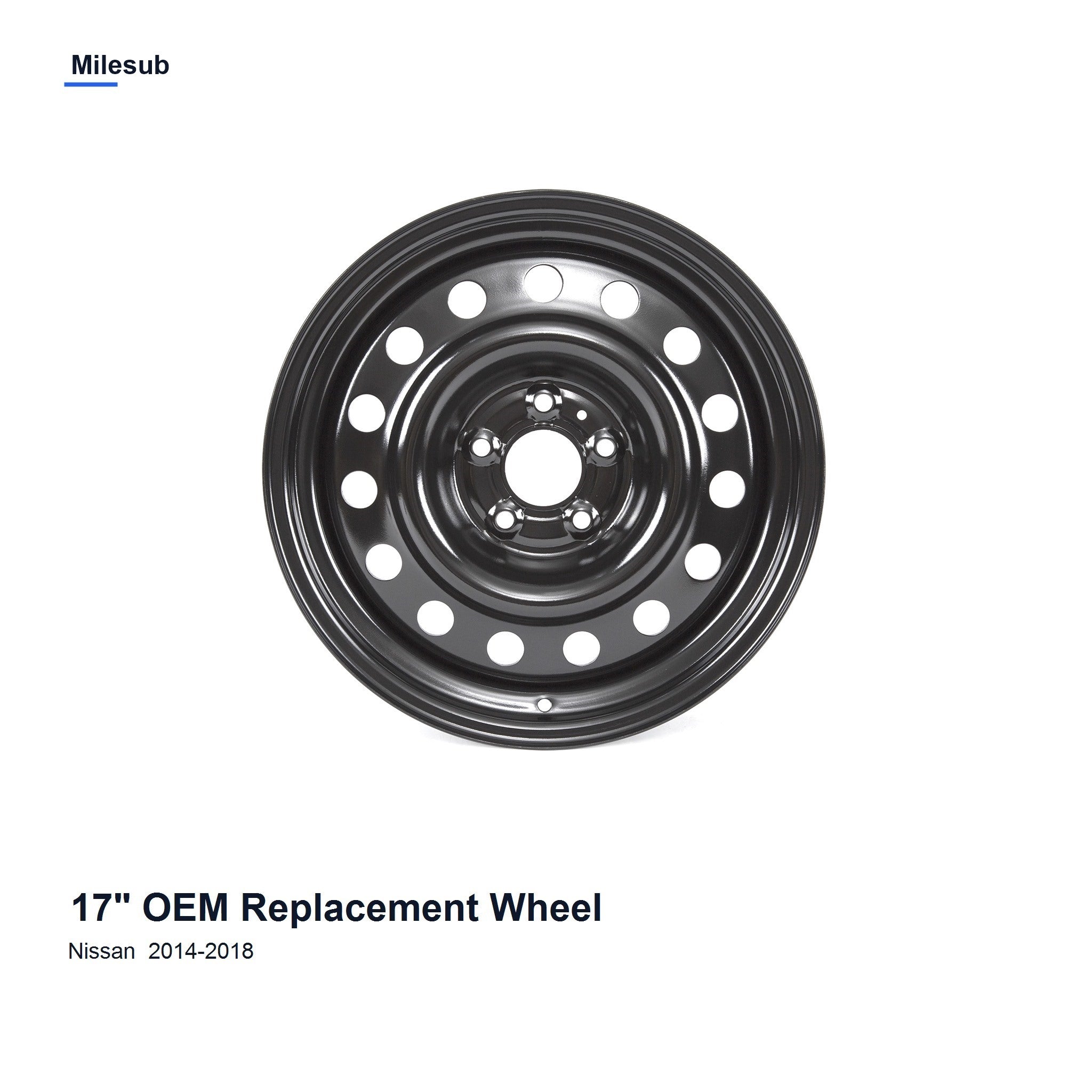 Milesub 17" OEM Style Replacement Wheel for Nissan Rogue 2014-2018 - Hero Product