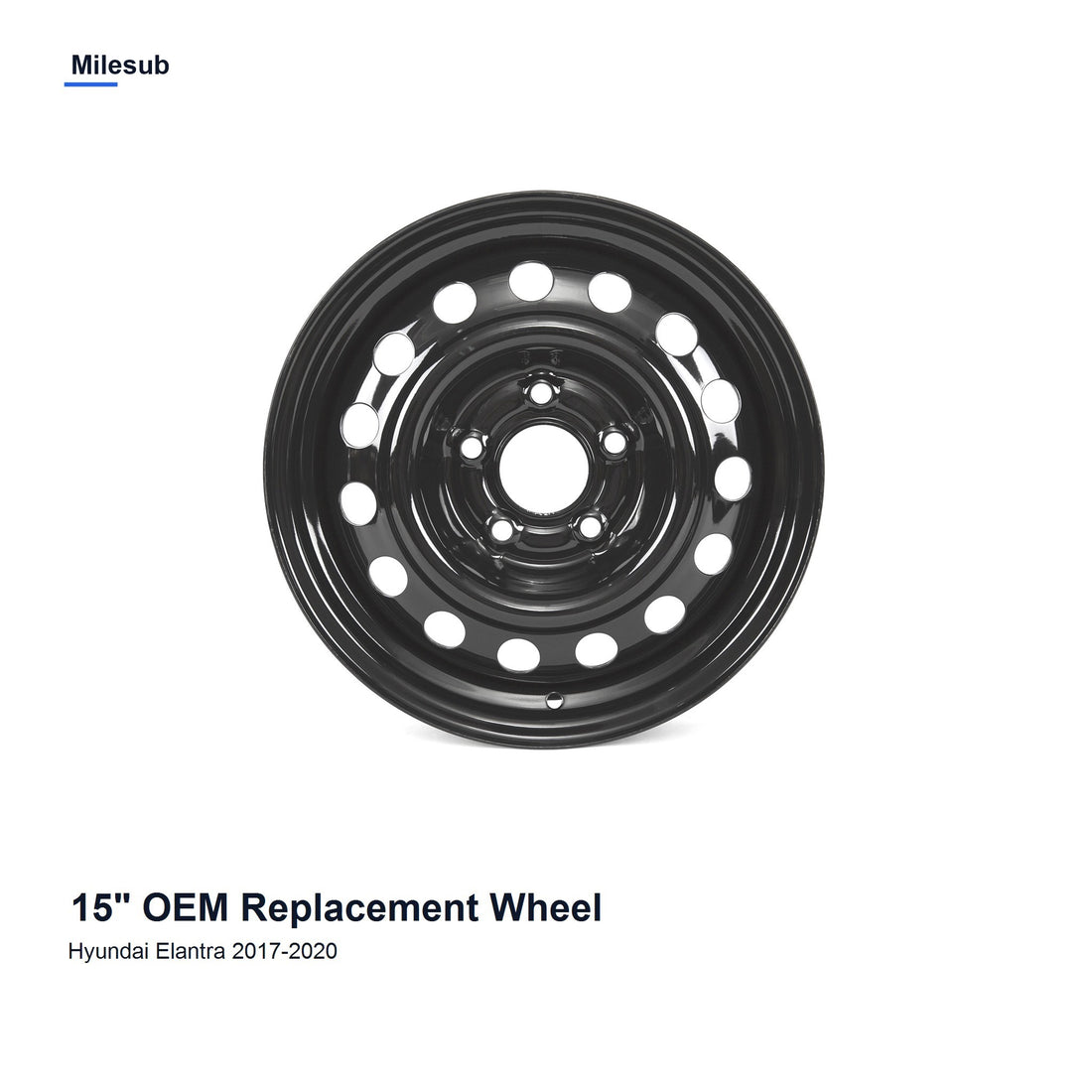 Milesub 15" OEM Style Replacement Wheel for Hyundai Elantra 2017-2020 - Hero Product
