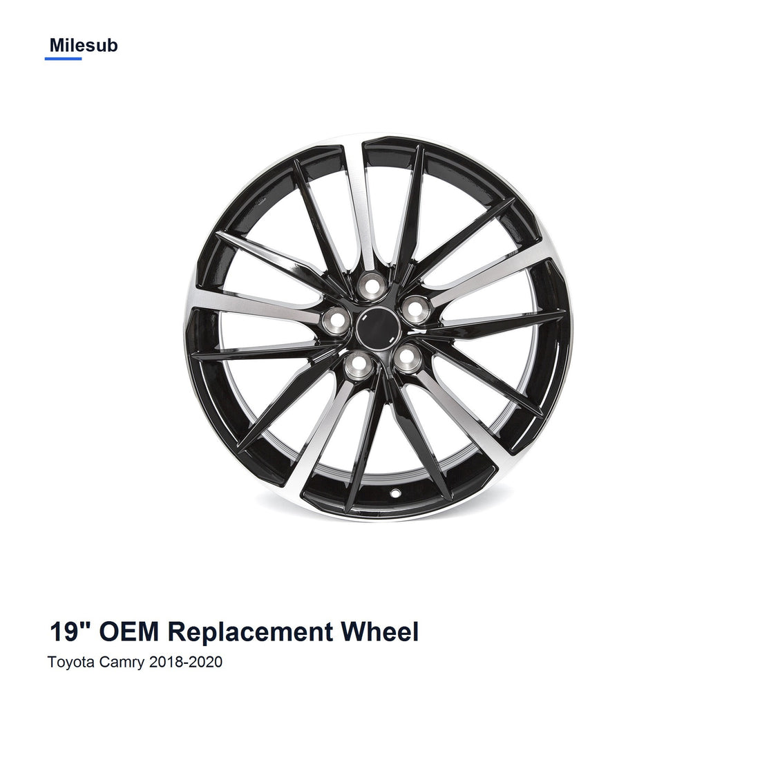 Milesub 19" OEM Style Replacement Wheel for Toyota Camry 2018-2020 - Hero Product