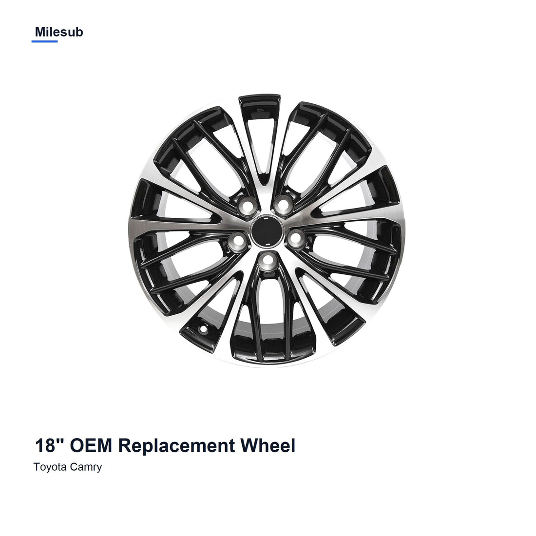 Milesub 18" OEM Style Replacement Wheel for Toyota Camry 2018-2020 - Hero Product