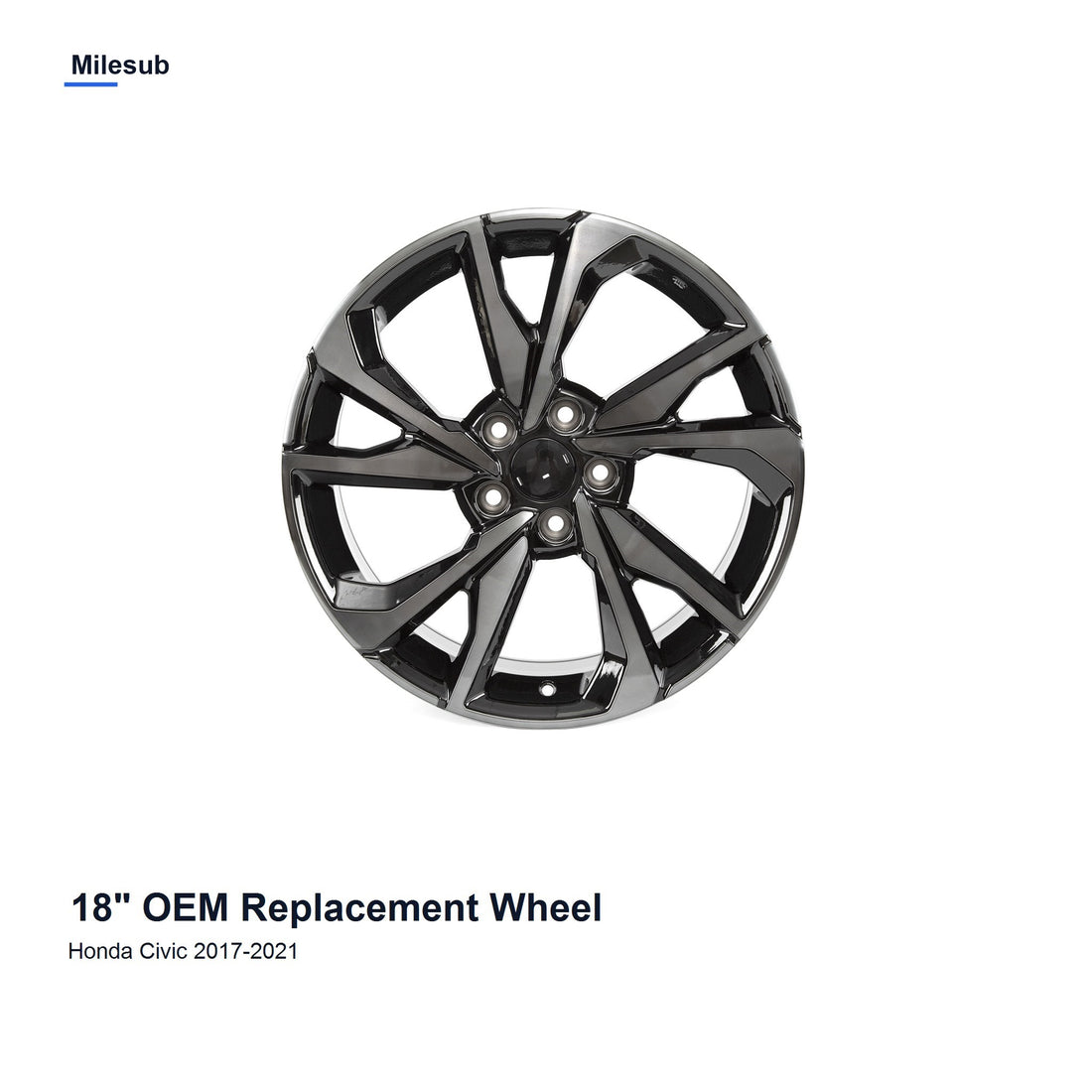 Milesub 18" OEM Style Replacement Wheel for Honda Civic 2017-2021 - Hero Product