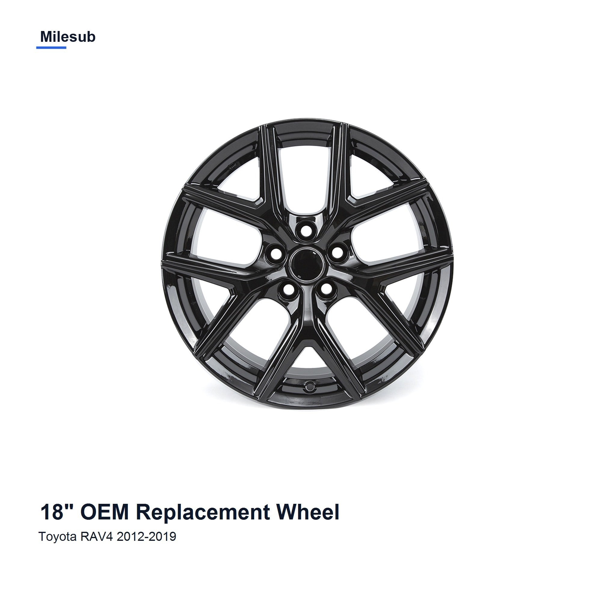 Milesub 18" OEM Style Replacement Wheel for Toyota RAV4 2012-2019 - Hero Product