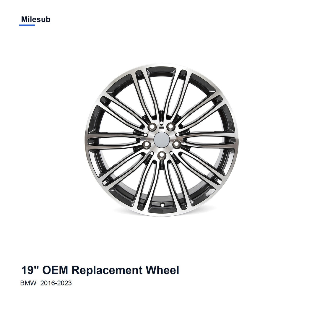 Milesub 19" OEM Style Replacement Wheel for BMW 5 Series 2016-2023 - Hero Product