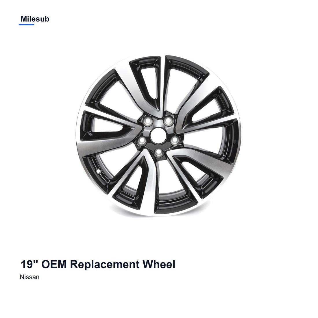 Milesub 19" OEM Style Replacement Wheel for Nissan Rogue Sport 2018-2020 - Hero Product