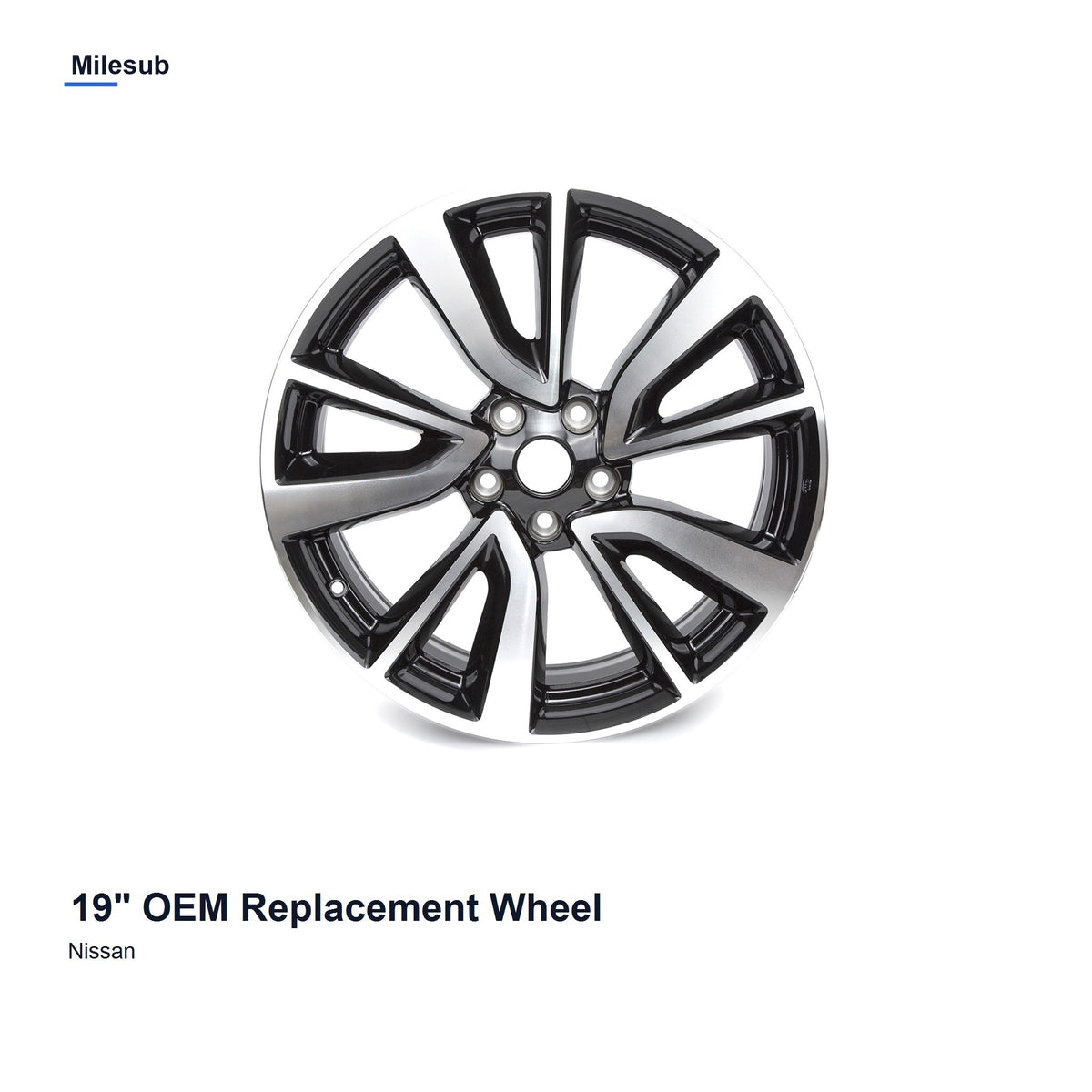 19" OEM Style Replacement Wheel for Nissan Rogue Sport 2018-2020