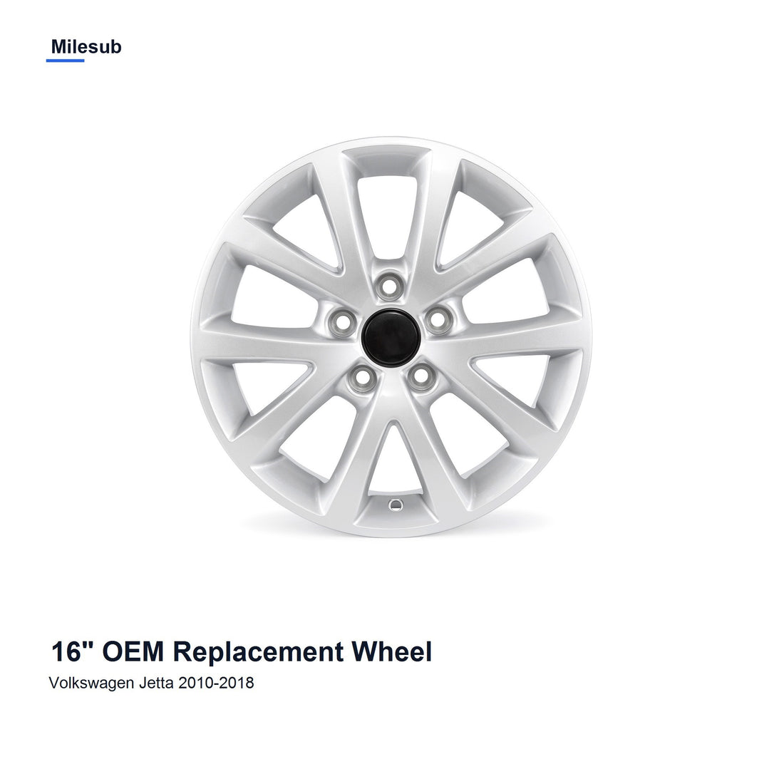 Milesub 16" OEM Style Replacement Wheel for Volkswagen Jetta 2010-2018 - Hero Product