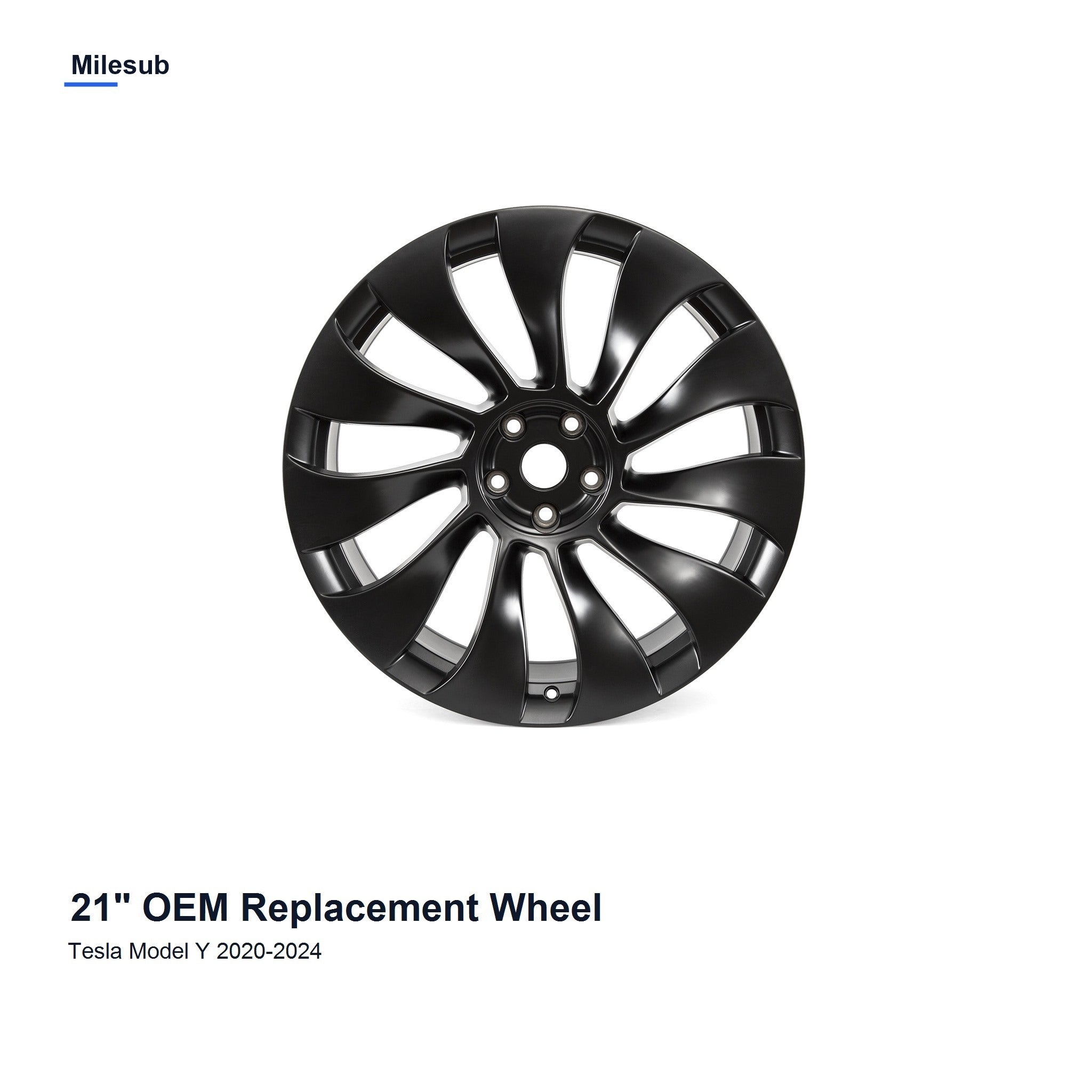 Milesub 21" OEM Style Replacement Wheel for Tesla Model Y 2020-2024 - Hero Product