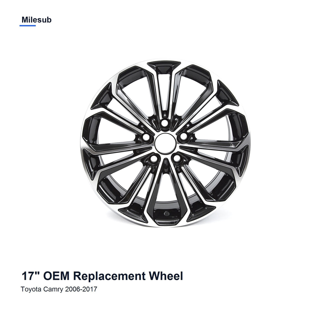 Milesub 17" OEM Style Replacement Wheel for Toyota Camry 2006-2017 - Hero Product