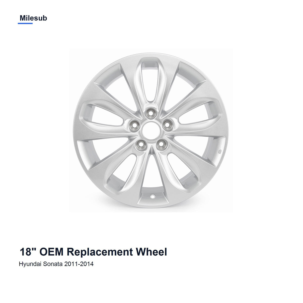 18" OEM Style Replacement Wheel for Hyundai Sonata 2011-2014