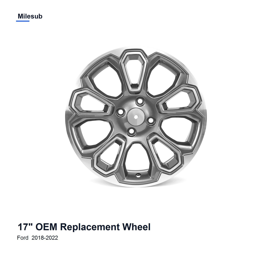 Milesub 17" OEM Style Replacement Wheel for Ford Ecosport Titanium 2018-2022 - Hero Product
