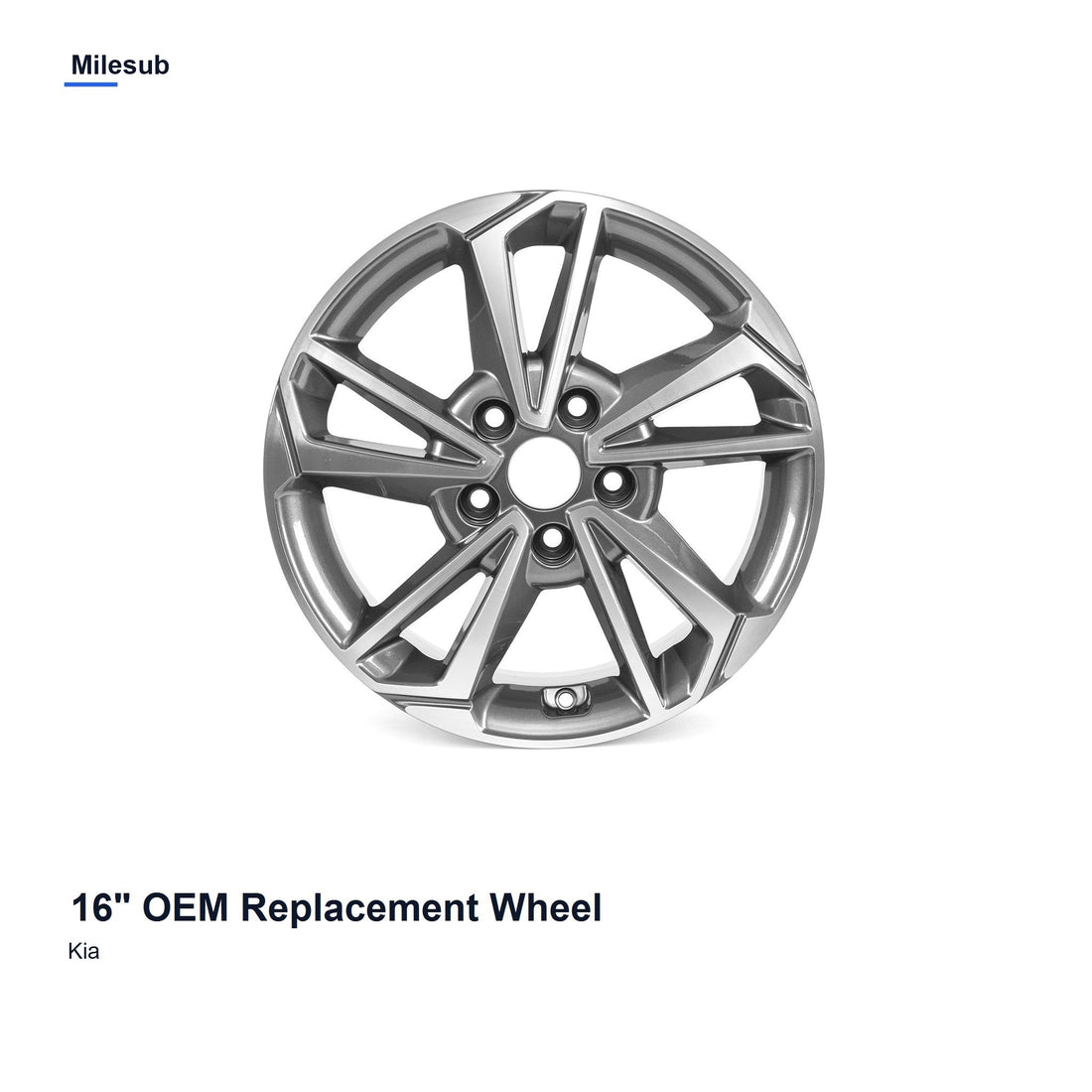 Milesub 16" OEM Style Replacement Wheel for Kia Forte LXS 2022-2024 - Hero Product