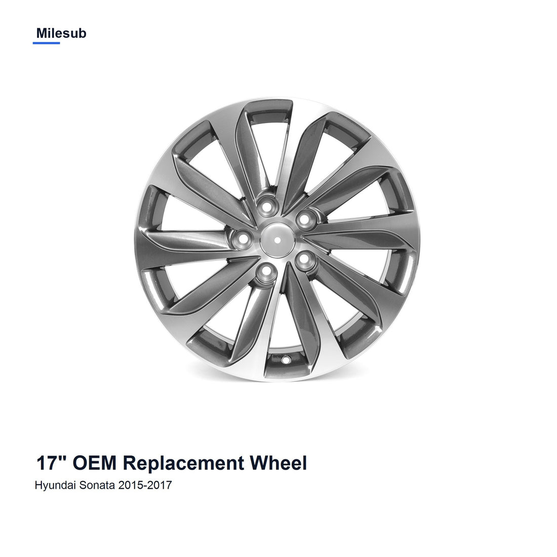 Milesub 17" OEM Style Replacement Wheel for Hyundai Sonata 2015-2017 - Hero Product