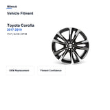 Milesub 17" OEM Style Replacement Wheel for Toyota Corolla 2017-2019
