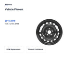 Milesub 15" OEM Style Replacement Wheel for Chevrolet Cruze 2016-2019 - Vehicle Fitment