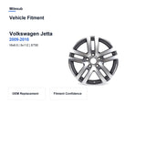 Milesub 16" OEM Style Replacement Wheel for Volkswagen Jetta 2009-2018 - Vehicle Fitment