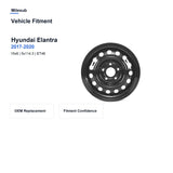 Milesub 15" OEM Style Replacement Wheel for Hyundai Elantra 2017-2020 - Vehicle Fitment