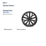 Milesub 18" OEM Style Replacement Wheel for Honda Civic 2020-2023 - Vehicle Fitment