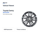 Milesub 17" OEM Style Replacement Wheel for Toyota Camry 2015-2016 - Vehicle Fitment