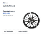 Milesub 19" OEM Style Replacement Wheel for Toyota Camry 2018-2020 - Vehicle Fitment