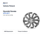 Milesub 17" OEM Style Replacement Wheel for Hyundai Sonata 2015-2017 - Vehicle Fitment
