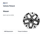 Milesub 18" OEM Style Replacement Wheel for Nissan Rogue 2021 - Vehicle Fitment