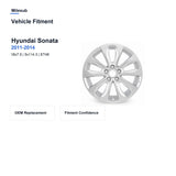 Milesub 18" OEM Style Replacement Wheel for Hyundai Sonata 2011-2014 - Vehicle Fitment