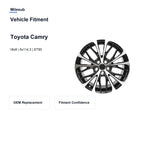 Milesub 18" OEM Style Replacement Wheel for Toyota Camry 2018-2020 - Vehicle Fitment